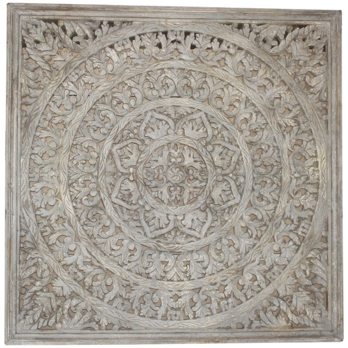 Square Carved Panel -