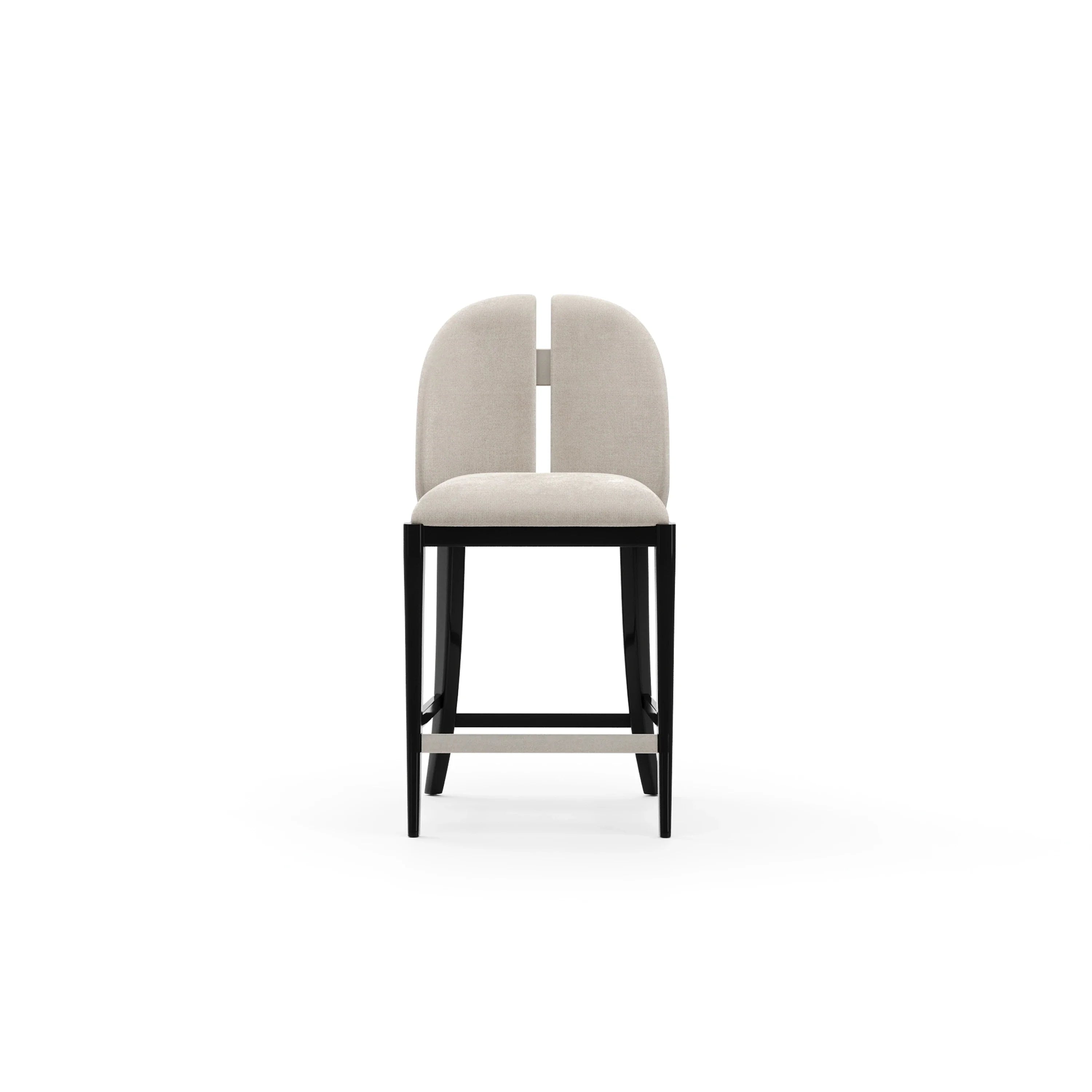 Cameo Counterstool Dark Chocolate 19" by Caracole