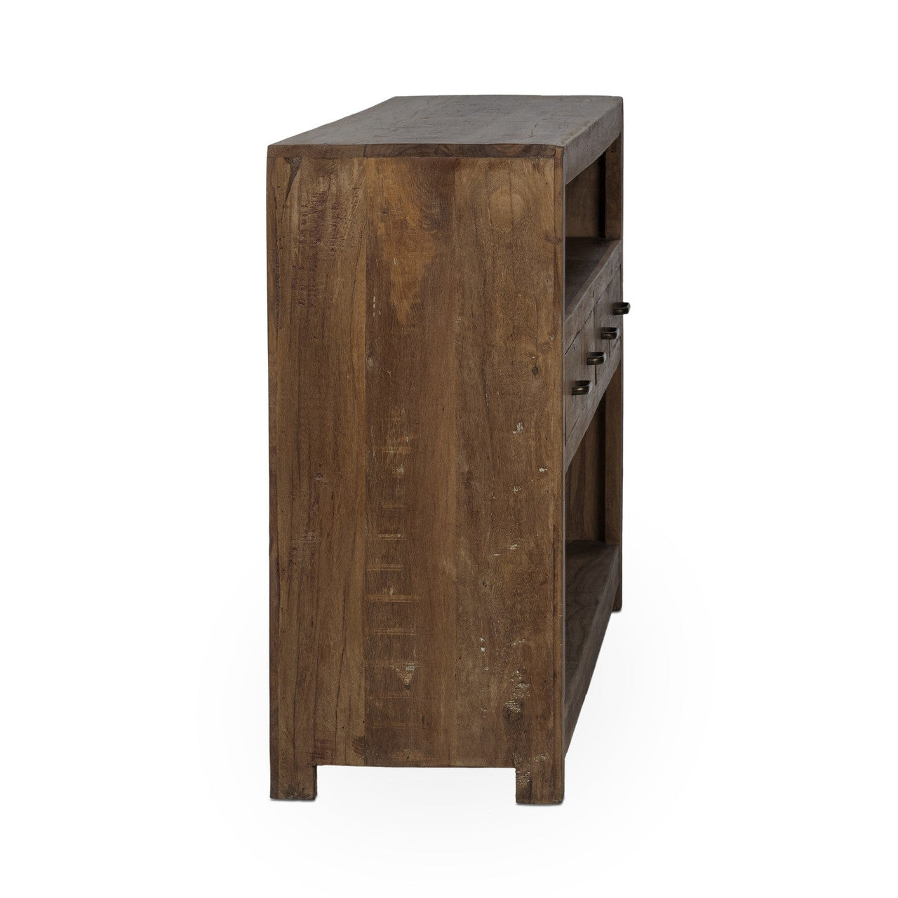 Mattai Reclaimed Wood 4Dwr Console Table