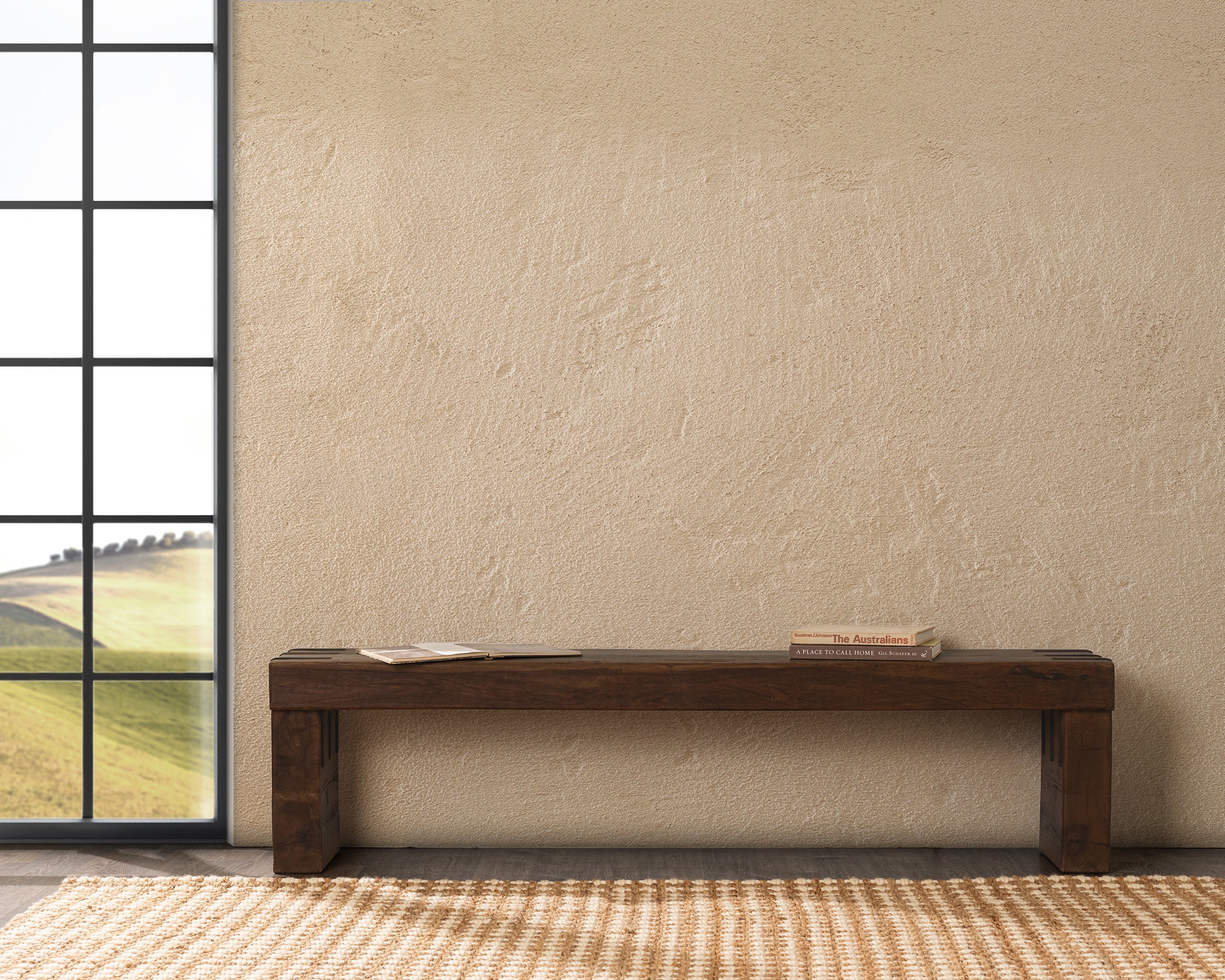 Itsa Accent Bench Bench - Natural