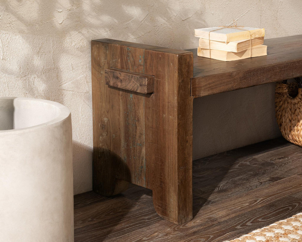 Marsa Reclaimed Wood Bench