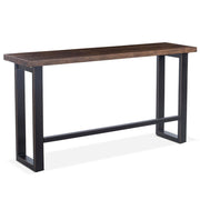 Paso Robles Sofa Back Console Table Tawny Brown 70"