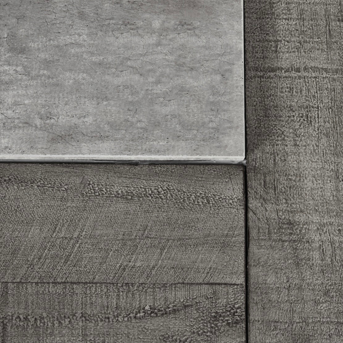 Scottsdale Reclaimed Wood and Concrete Coffee Table 60"