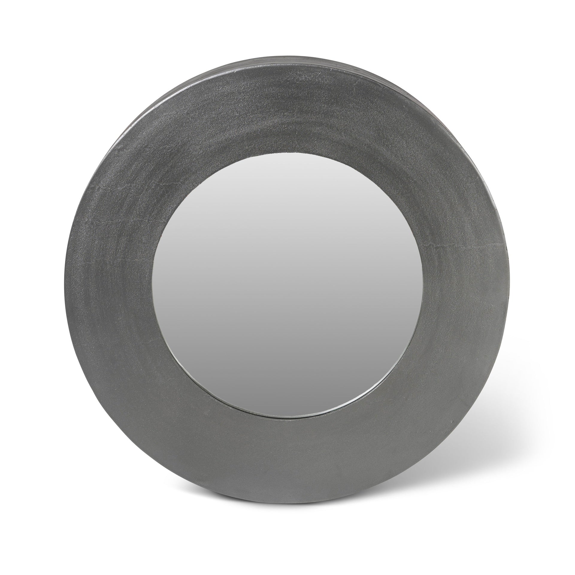 Rahi Antique Grey 35.5-Inch Mirror by Urbia