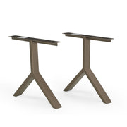 Y Brass Dining Table Base (Set of 2) by Urbia