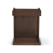 Rivo Walnut End Table by Urbia