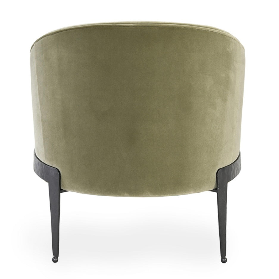 Copy of Aurelia Olive Green Velvet Accent Chair