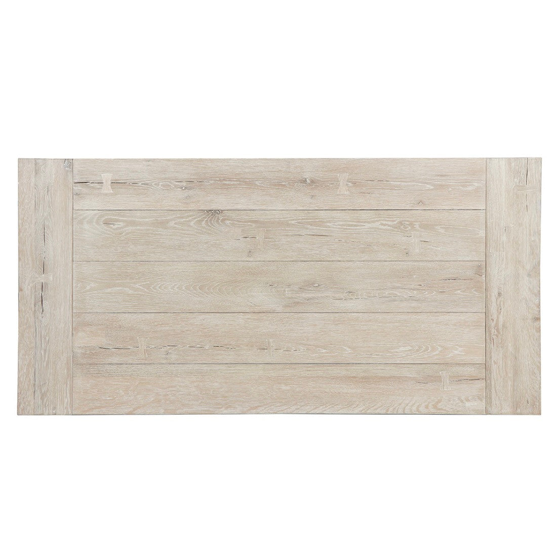 Troy Reclaimed Oak Coffee Table in Aged Cream 60"