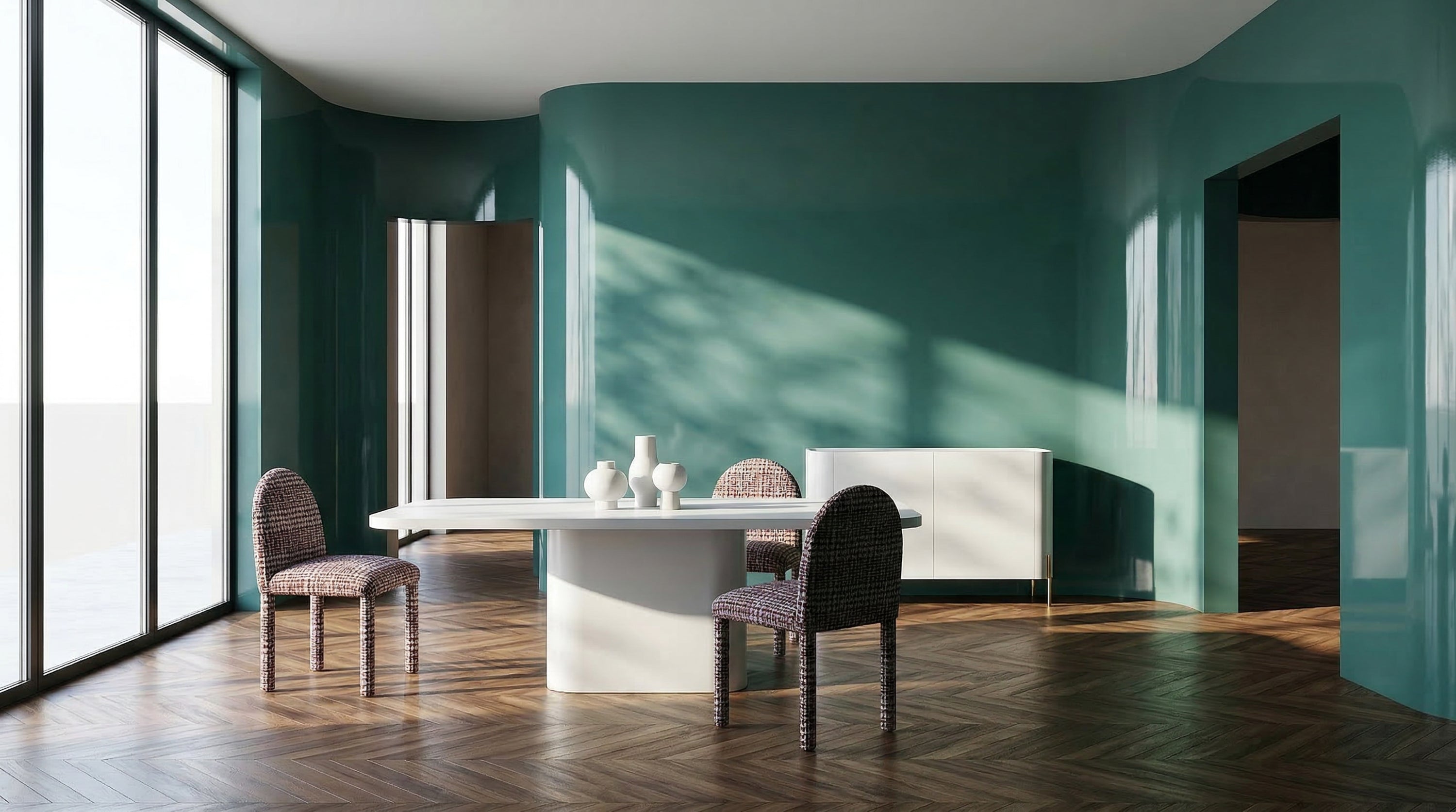 Atom Dining Table 84" by Caracole - view 6
