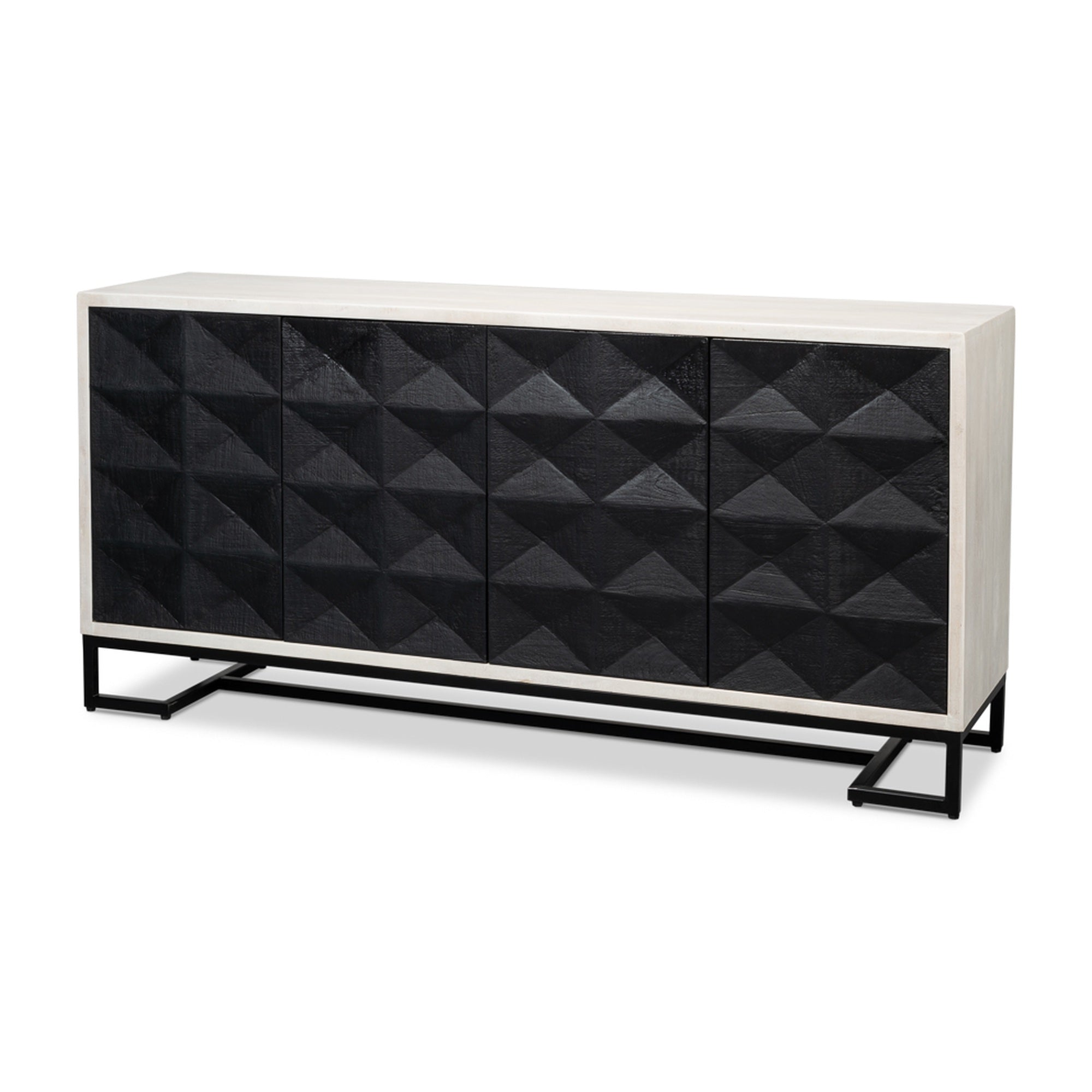 Asiger Four Door Sideboard by Sarreid Ltd