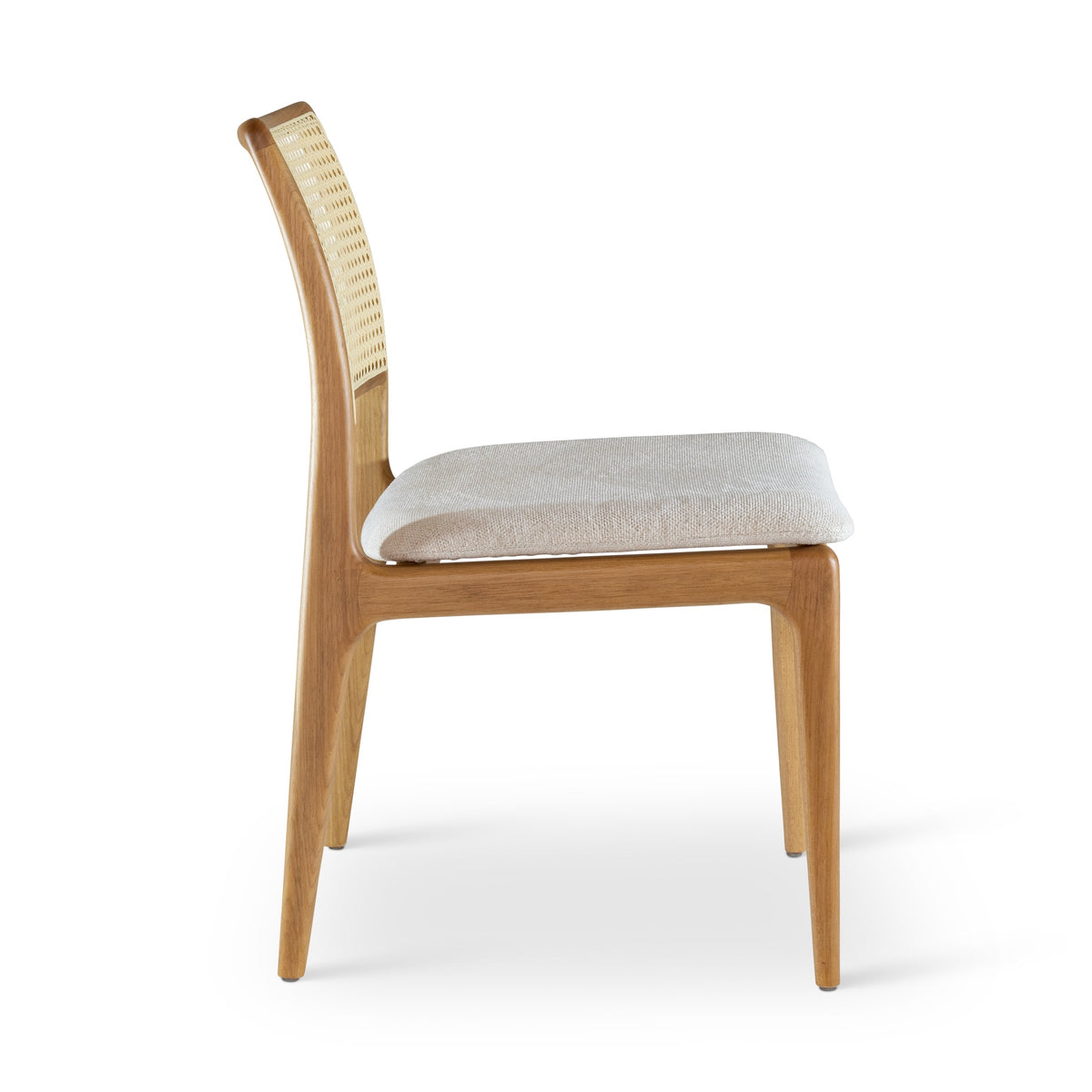 Charlotte Dining Chair Damasco, Harvest Natural, Natural Cane by Urbia - detail 3