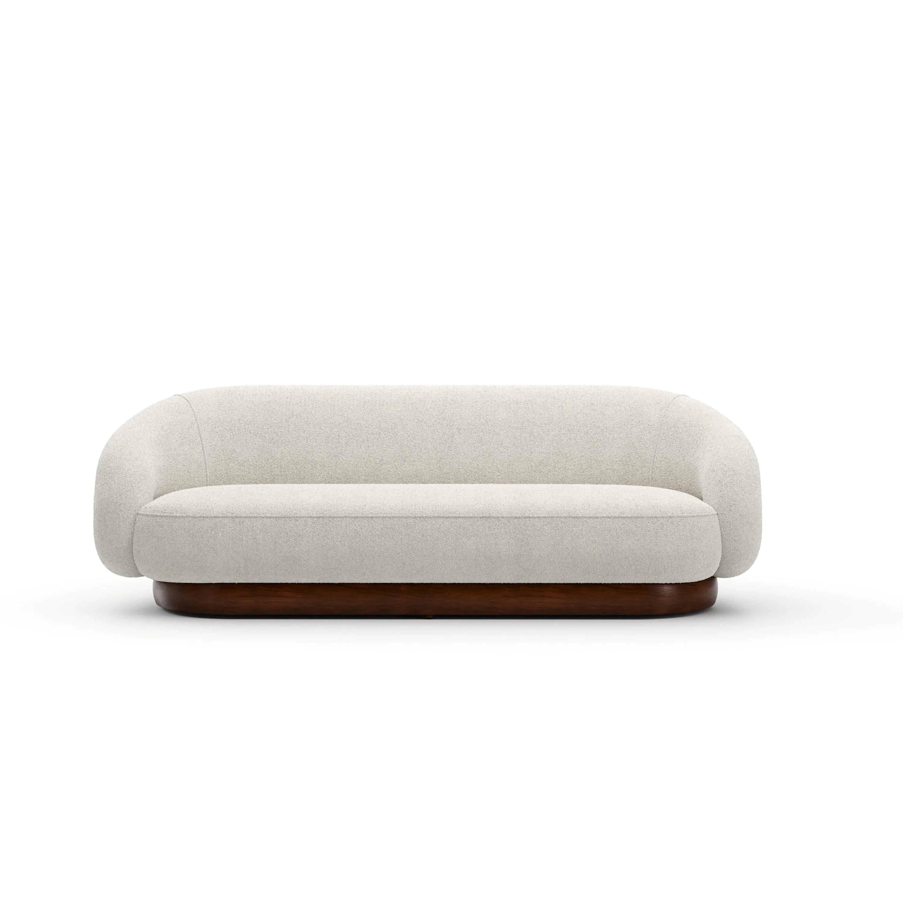 Smoosh Sofa Champagne Gold 84" by Caracole