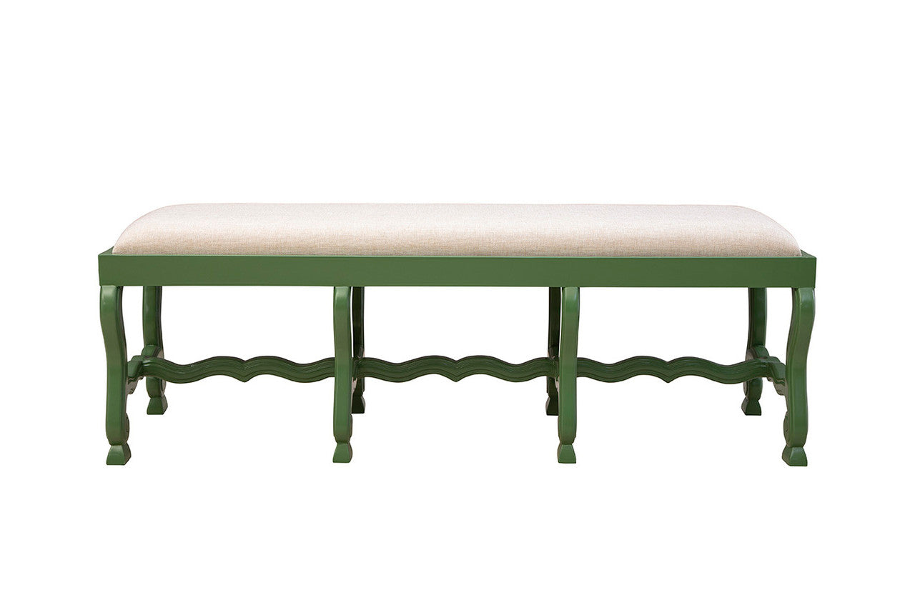 Green Romeo Bench - 59'