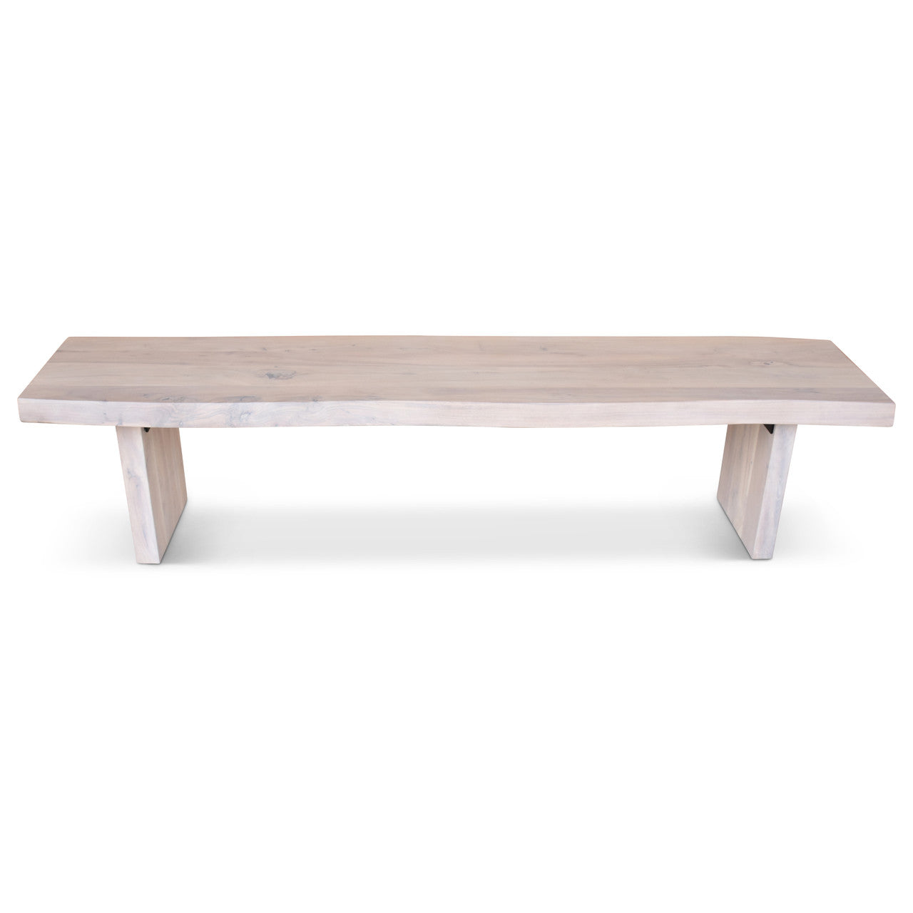 Brooks - Bench - 102" - White Wash Frame