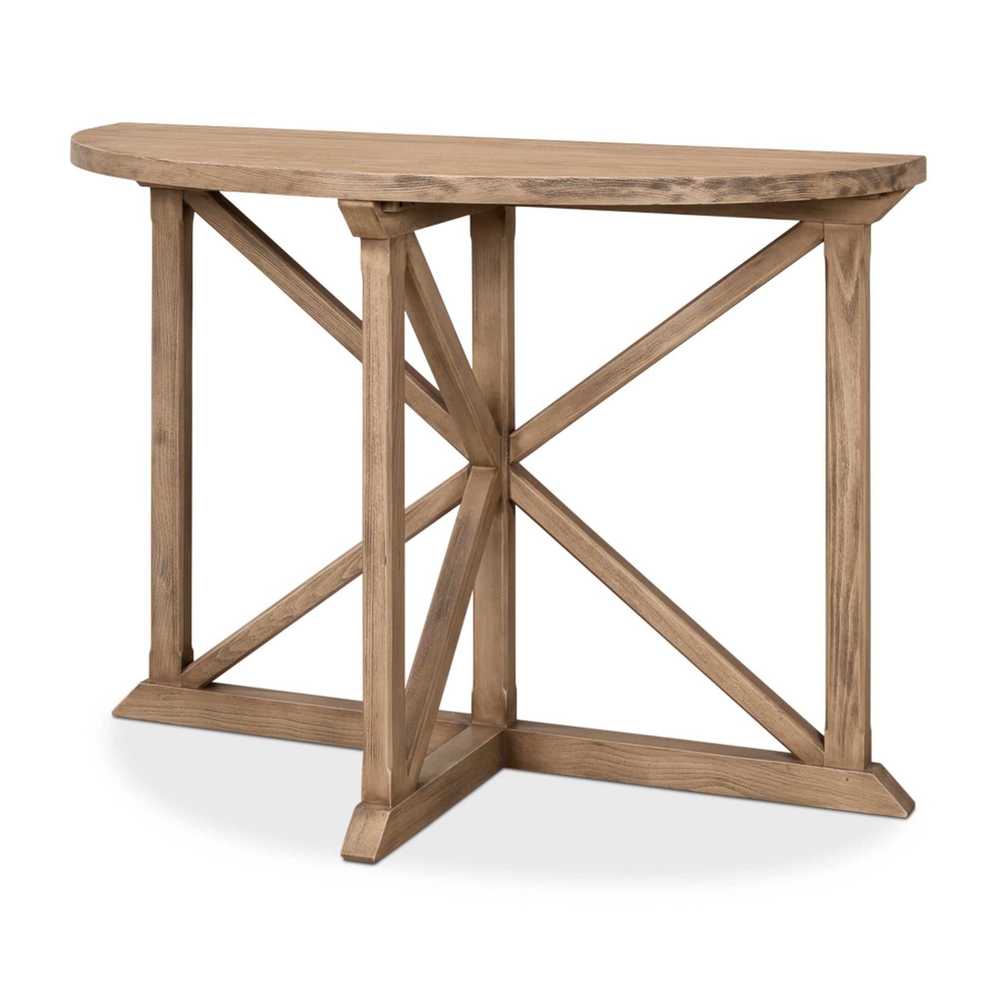 Gregorio Vineyards Half Moon Console by Sarreid Ltd