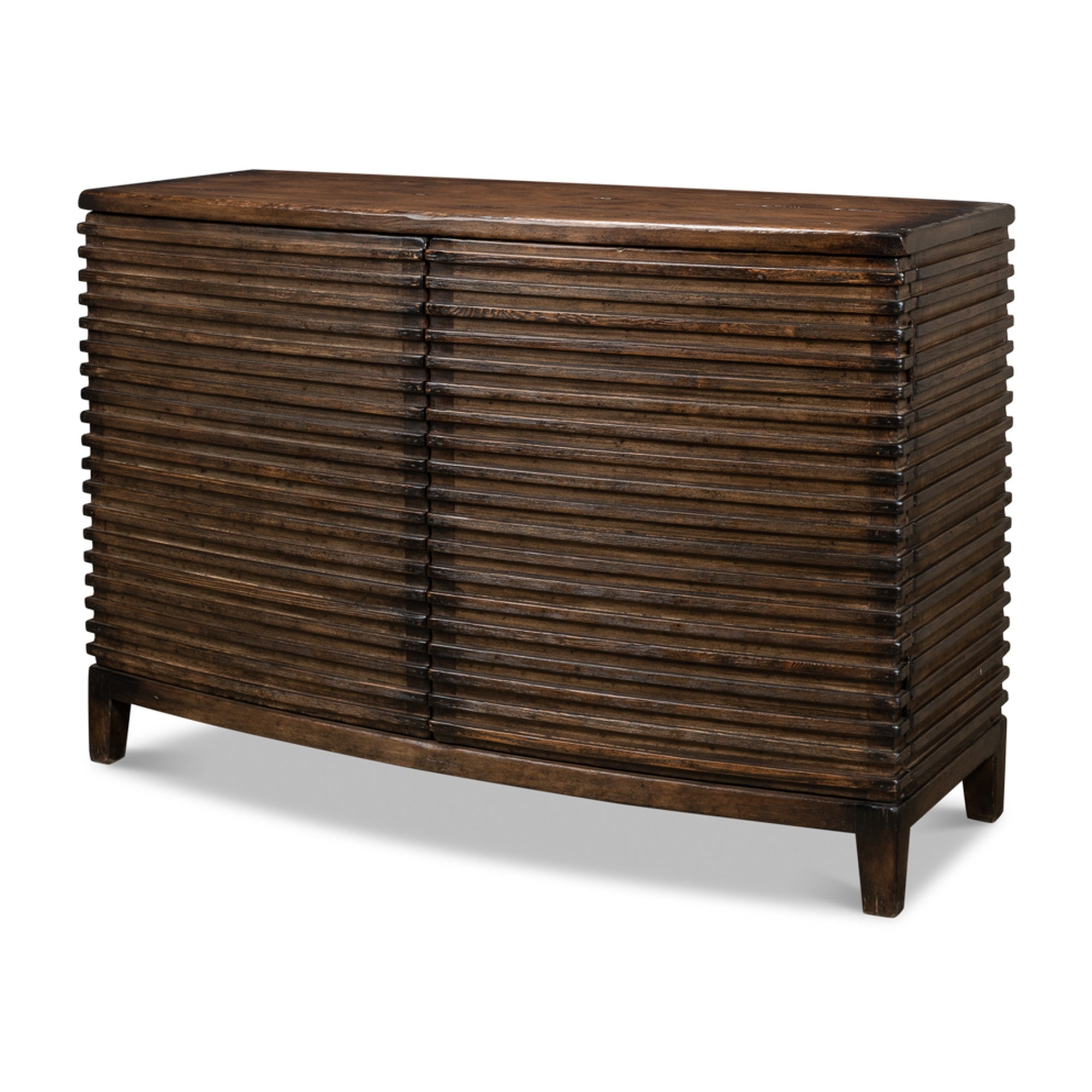 Ribbed Remington Small Sideboard by Sarreid Ltd