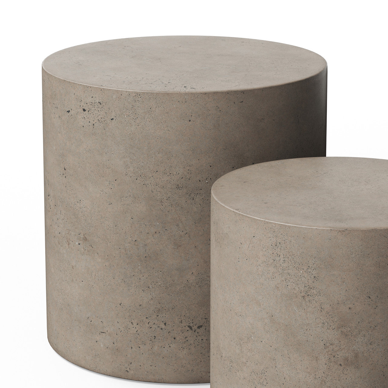 Mixx - Una Pedestal - Set of 2 - Dark Grey