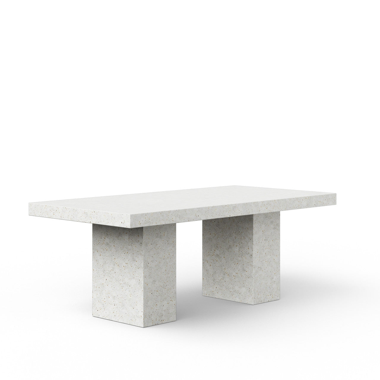 Mixx - Elcor - Counter Height Dining Table - 47" x 95" - Ivory Terrazzo