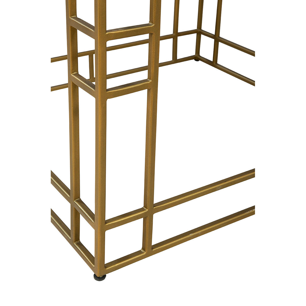 Gold Cubes Side Table - 24'