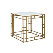 Gold Cubes Side Table - 24'