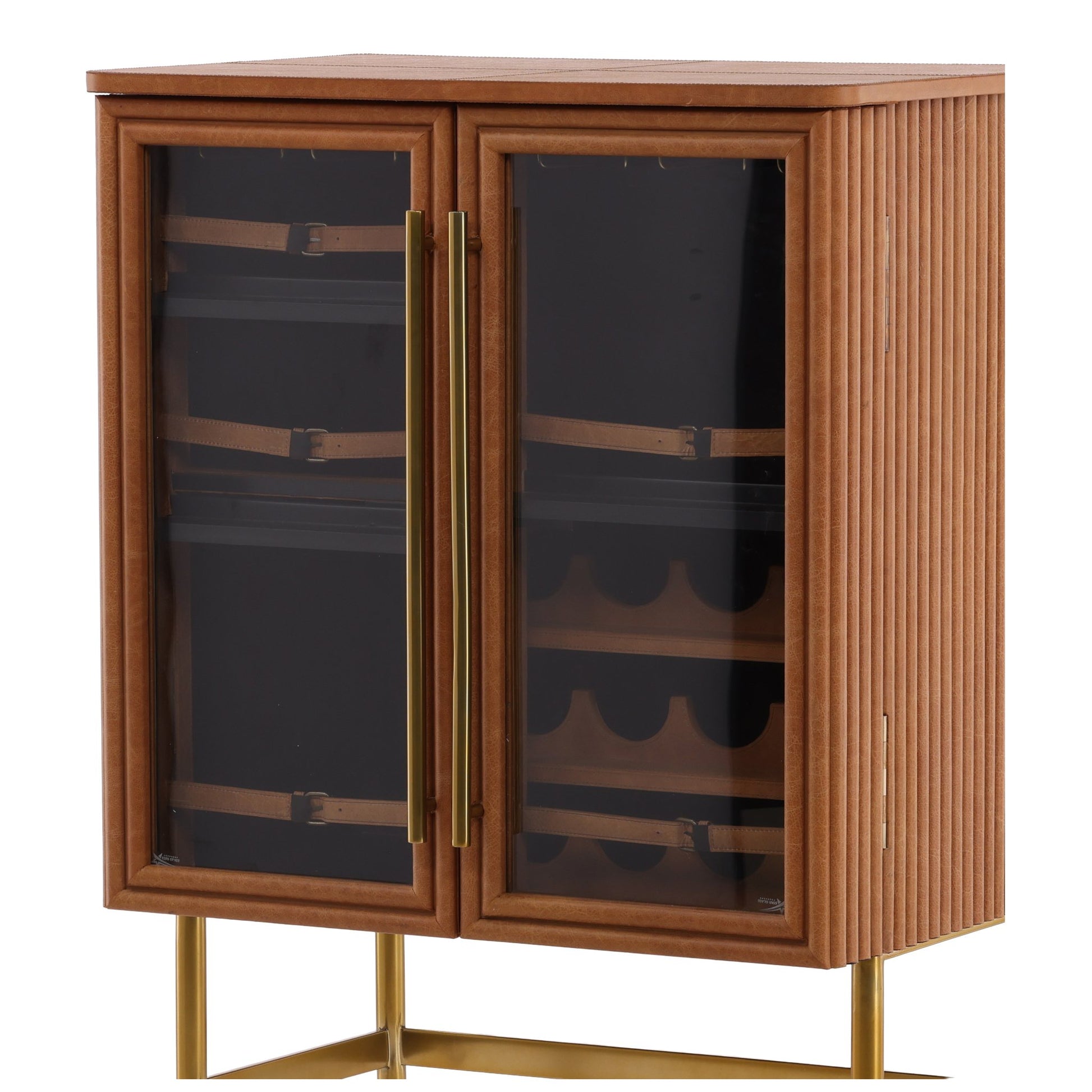 Caldwell Bar Cabinet detail view by Furniture Classics at ZIN Home