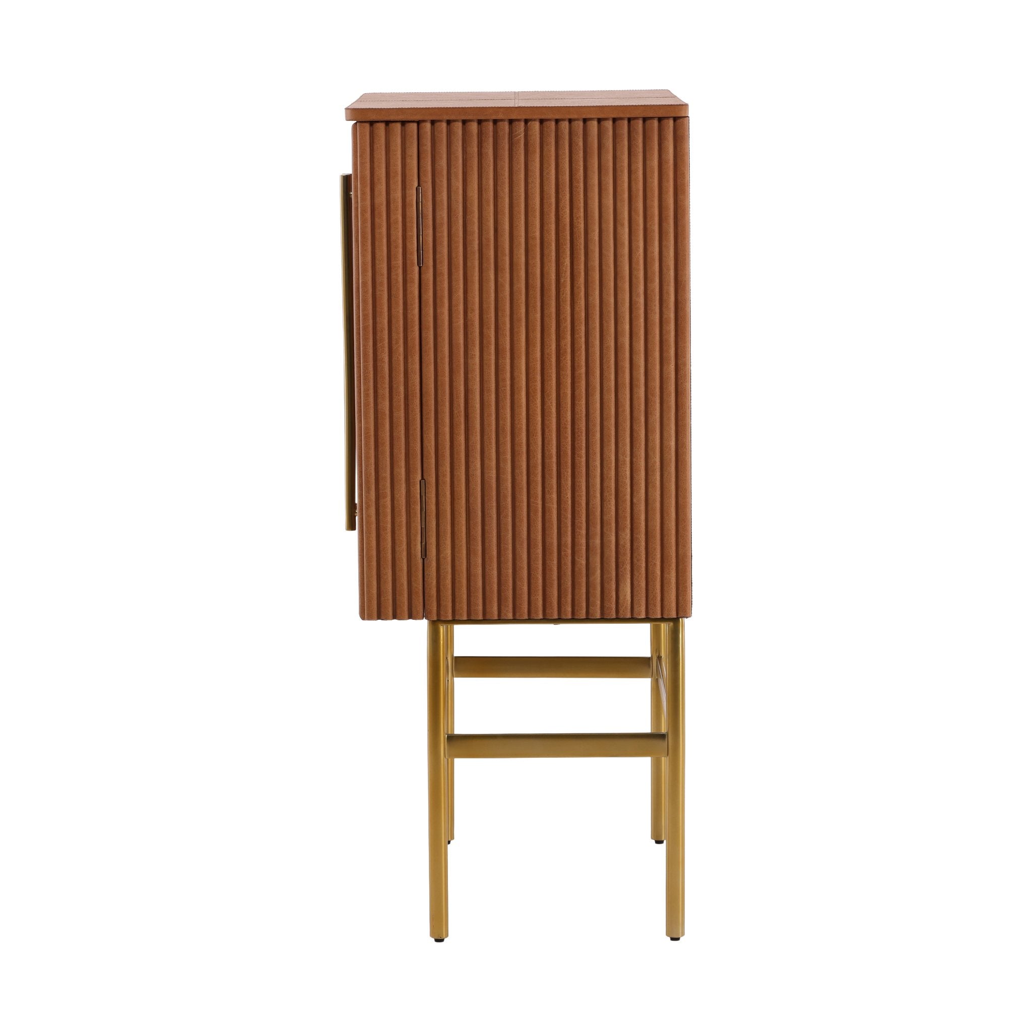 Caldwell Bar Cabinet detail view by Furniture Classics at ZIN Home