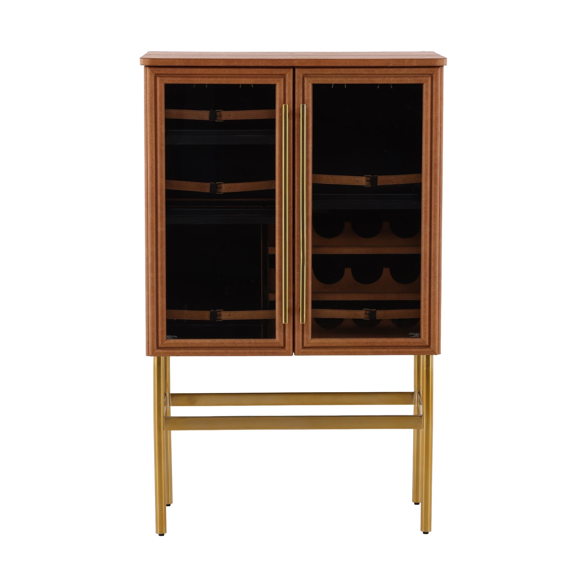 Caldwell Bar Cabinet detail view by Furniture Classics at ZIN Home