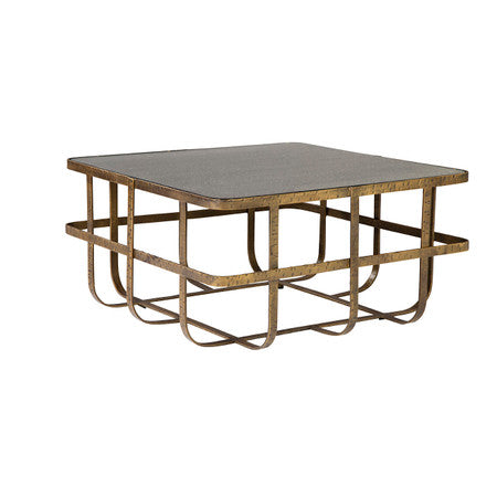 Harvest Mirrored Coffee Table - 31.75'