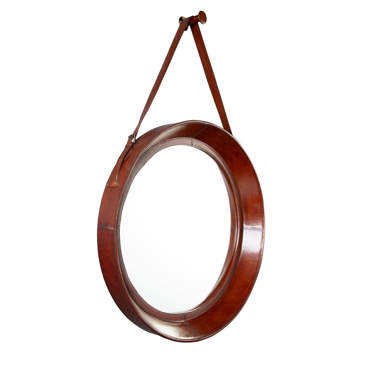 Milo Round Hanging Mirror - 28'