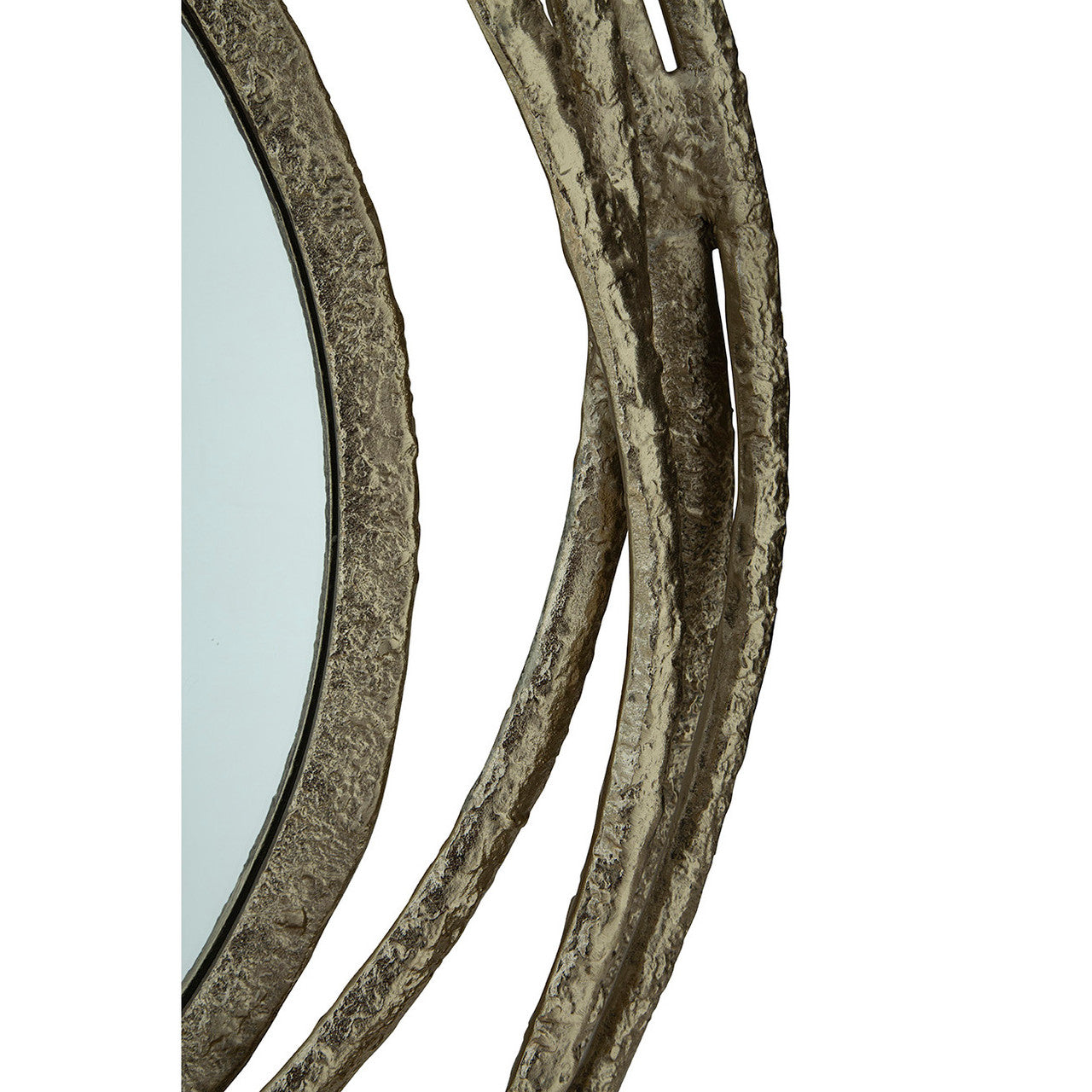Gold Circles Mirror - 36.75'