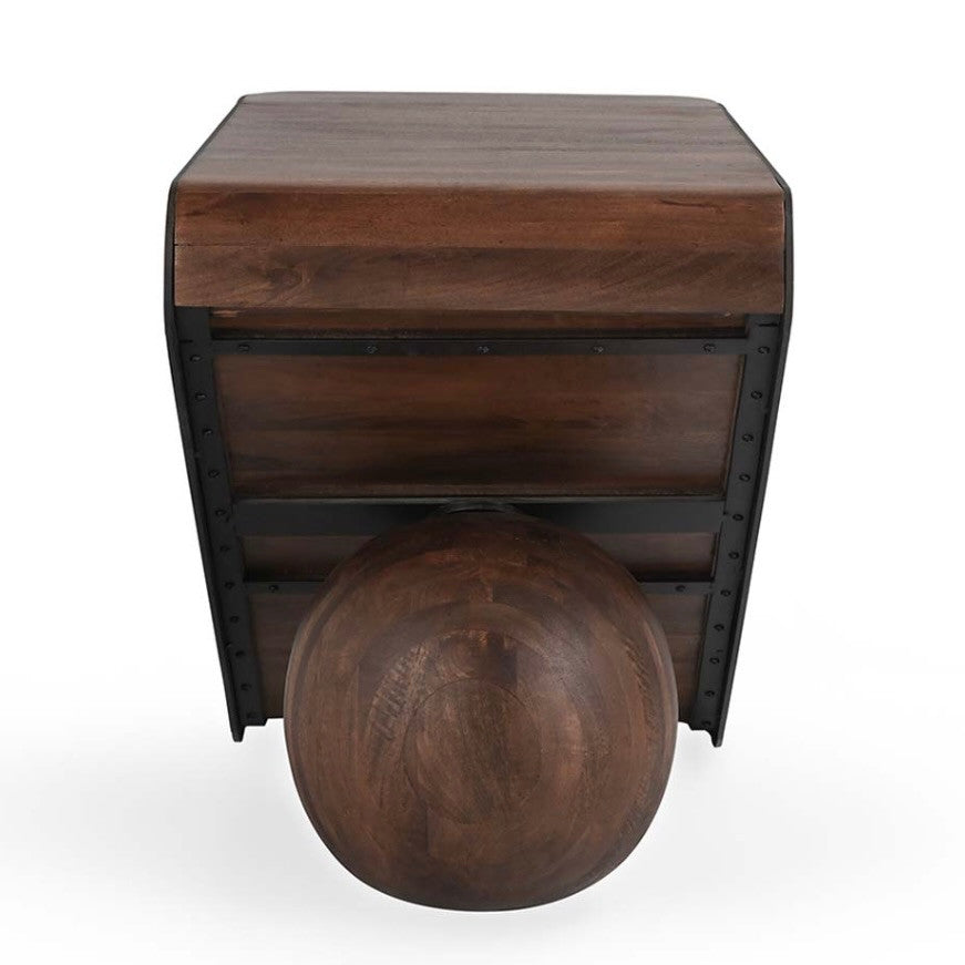 Campbell Solid Wood End Table 36"