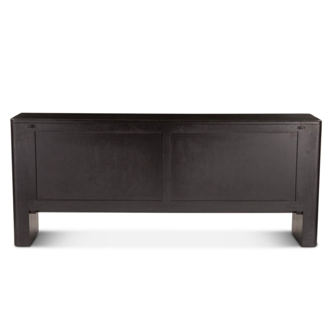 Helsinki 75" Mango Wood Sideboard Black