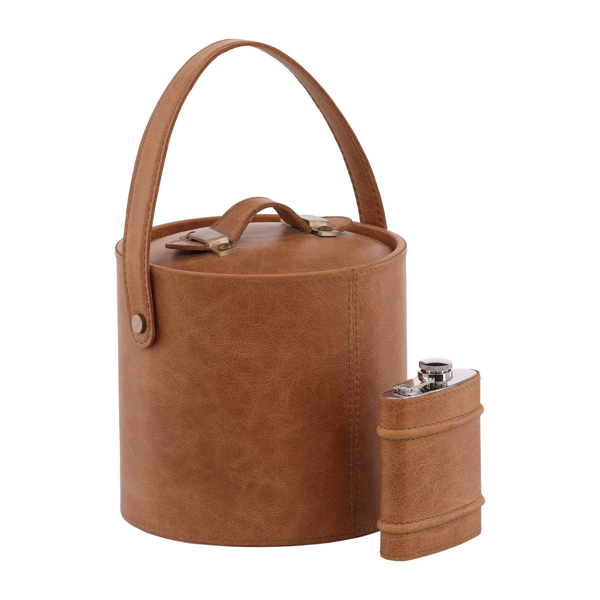 Felix Ice Bucket & Flask Set detail view by Furniture Classics at ZIN Home