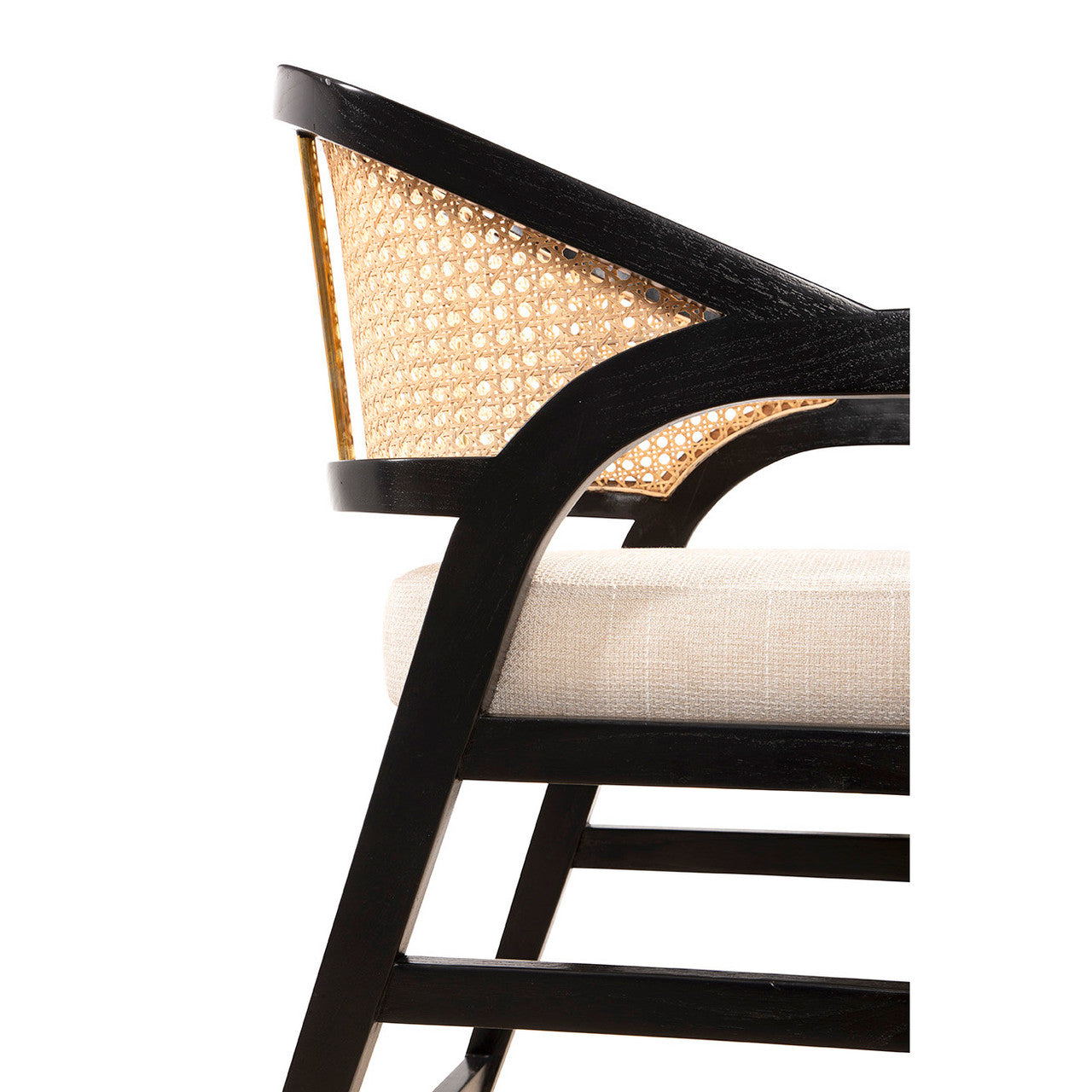 Black Royce Counter Stool - 21'