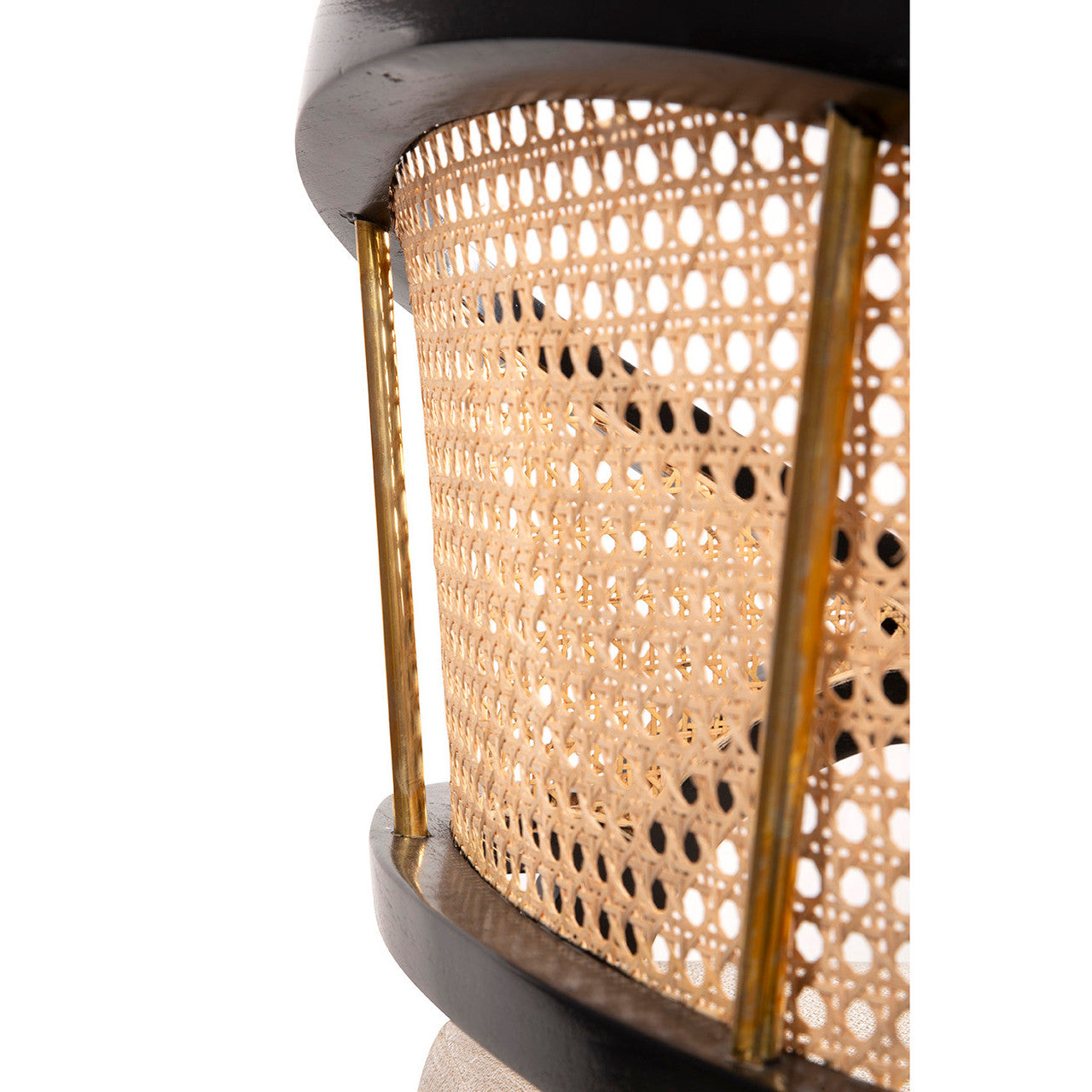 Black Royce Counter Stool - 21'