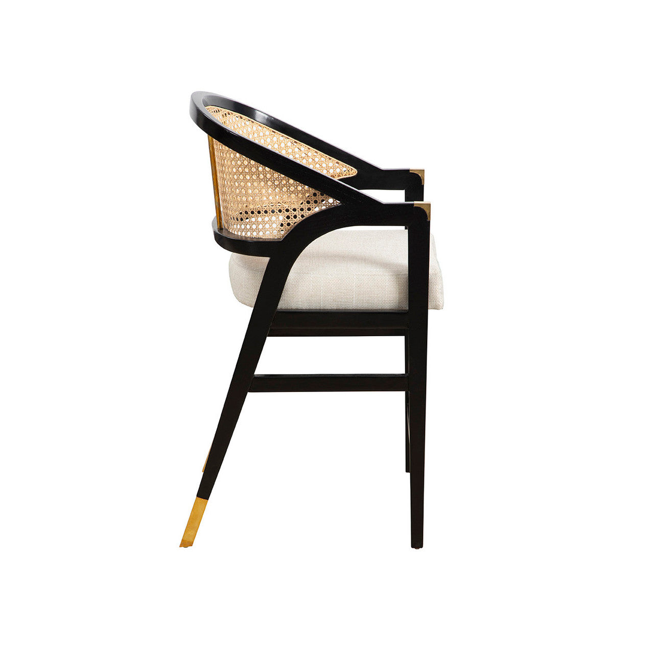 Black Royce Counter Stool - 21'