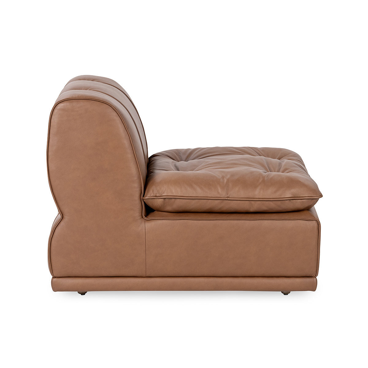 Haven Upholstered Armless Chair White