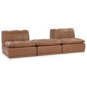 Haven Upholstered Modular 2pc Sectional w/ Ottoman