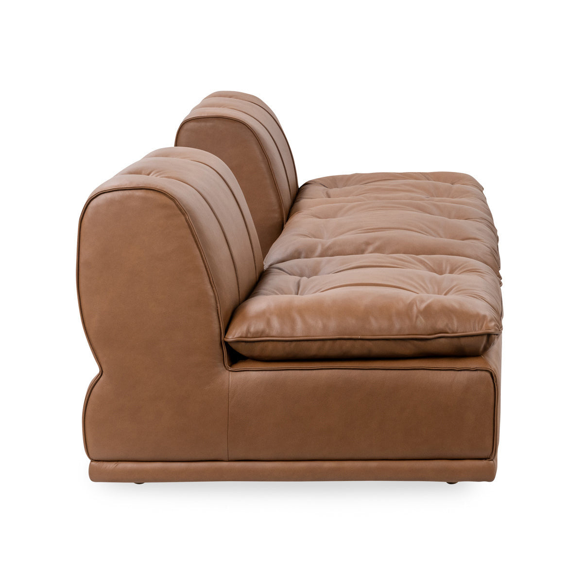 Haven Upholstered Modular 2pc Sectional w/ Ottoman
