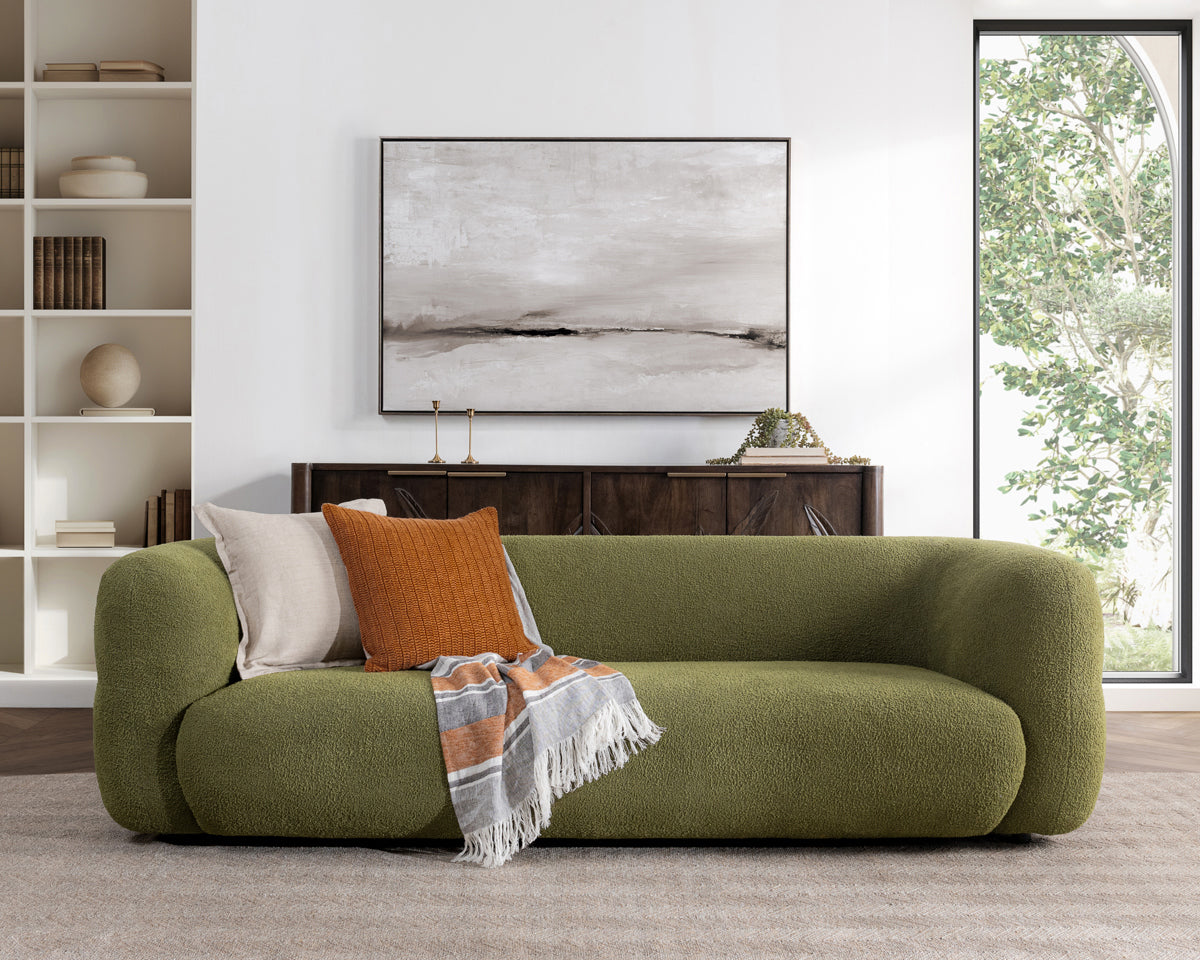 Faris Sofa - Dark Olive