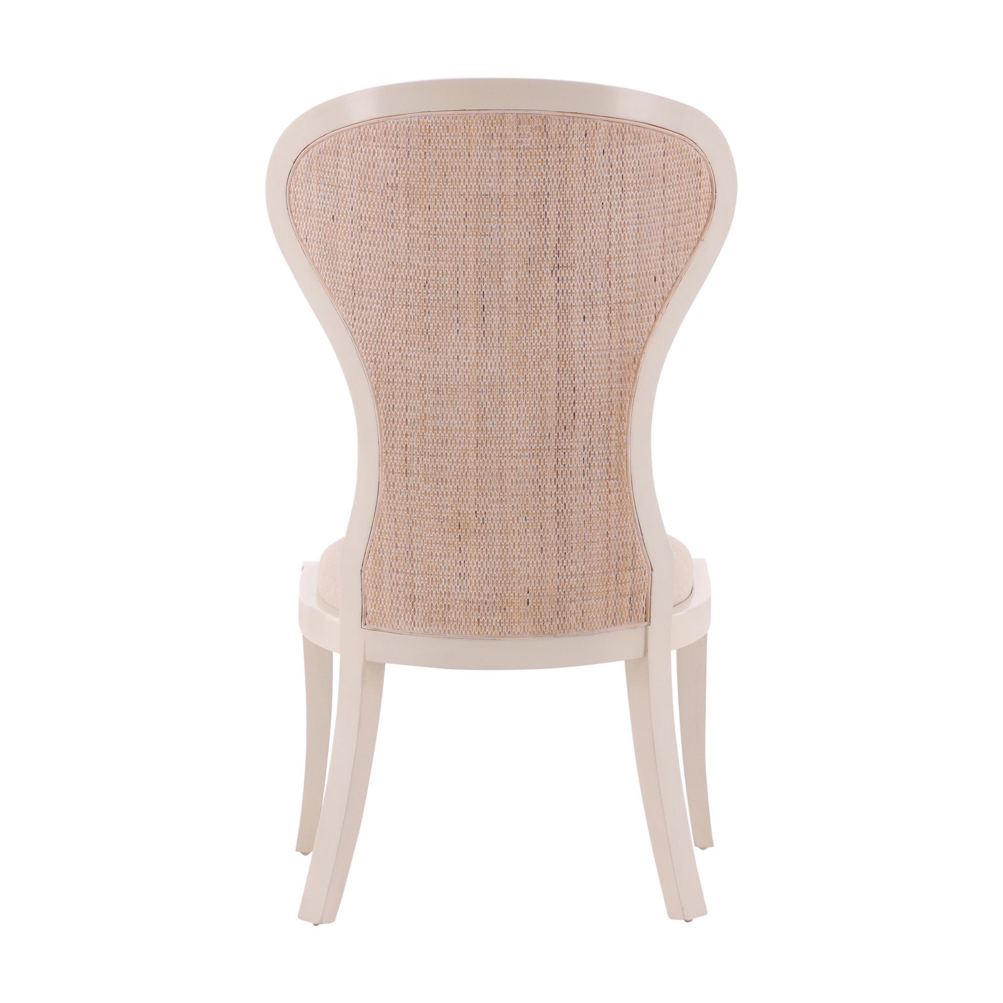 Cream Hutton Side Chair detail view by Furniture Classics at ZIN Home