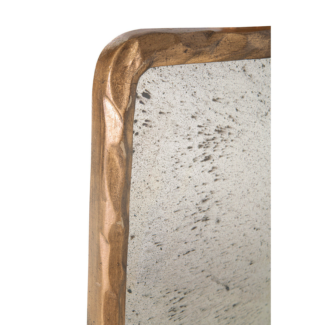 Hammered Edge Gold Mirror - 31.5'