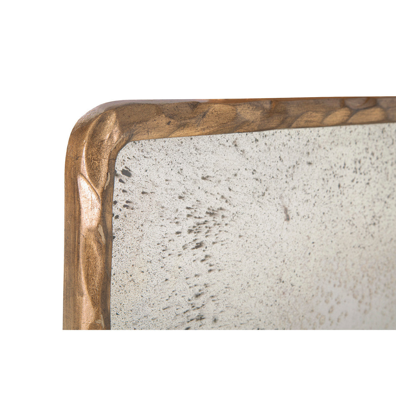 Hammered Edge Gold Mirror - 31.5'