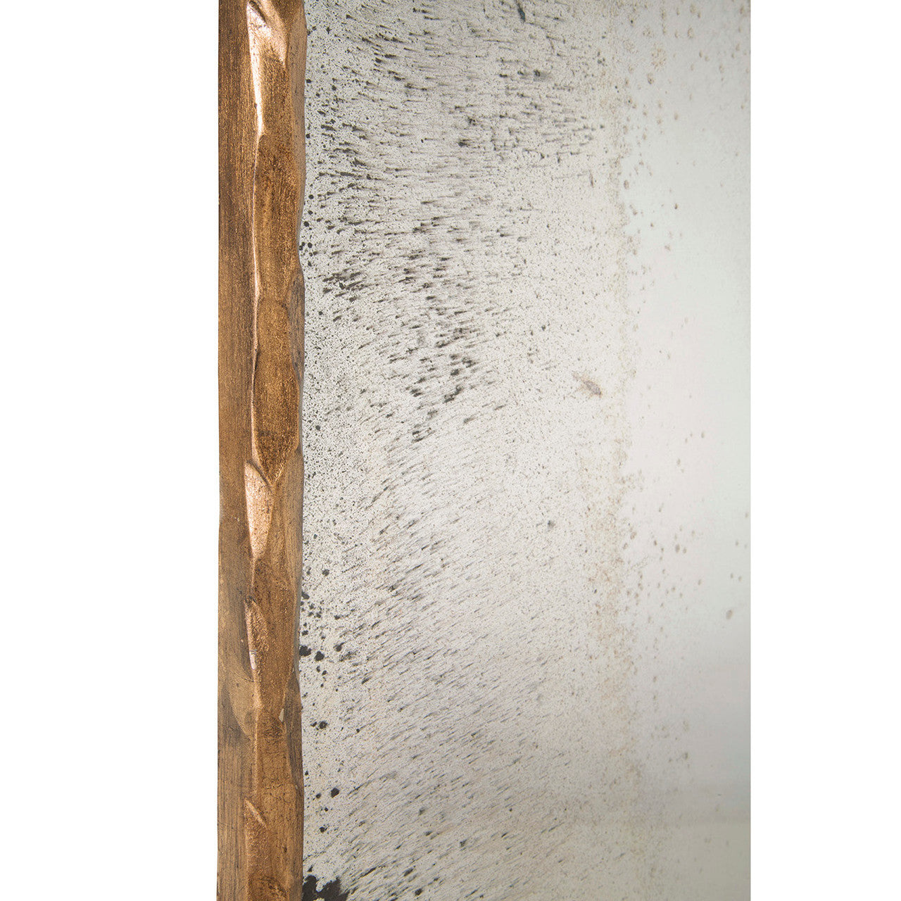 Hammered Edge Gold Mirror - 31.5'
