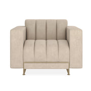 Well Balanced Chair Whisper of Gold 38.75" by Caracole