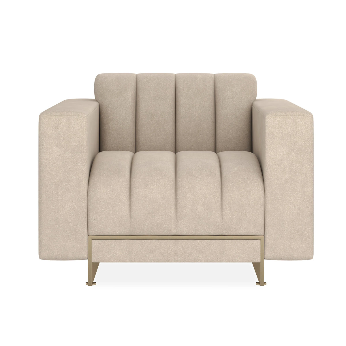 Well Balanced Chair Whisper of Gold 38.75" by Caracole