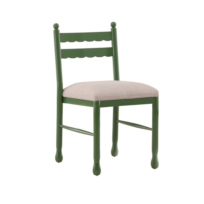 Green Bella Side Chair by Furniture Classics at ZIN Home
