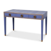 Gabriella Shagreen Desk/Table,Marlin Blu by Sarreid Ltd