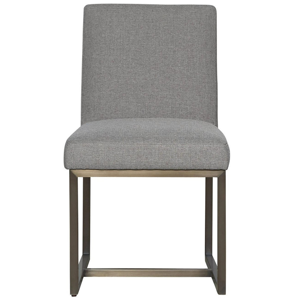 Cooper Modern Bronze Metal Leg Upholstered Side Chair