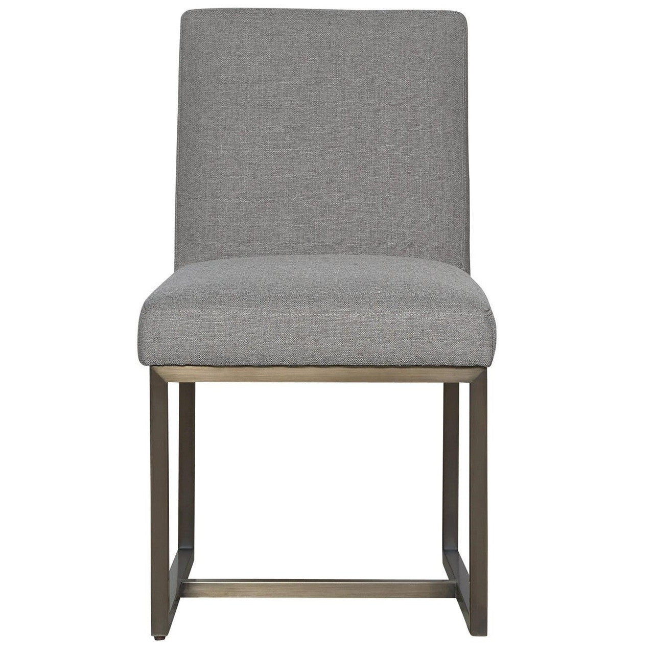 Cooper Modern Bronze Metal Leg Upholstered Side Chair